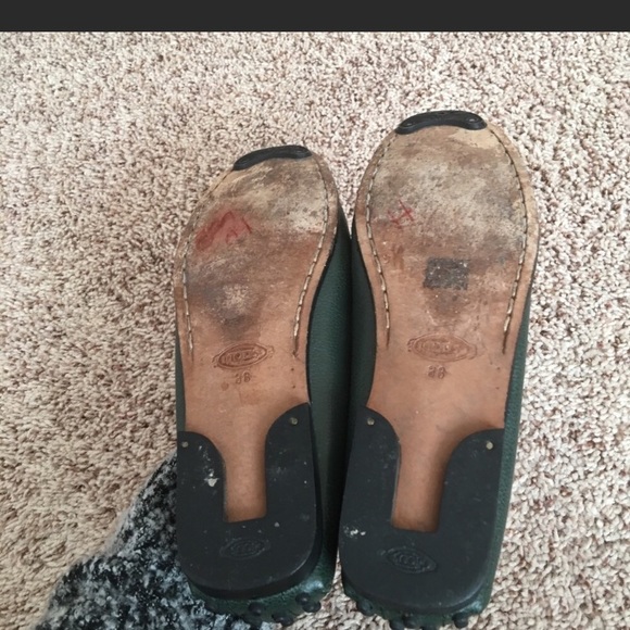 SOLD - Green TOD’s Loafers - Picture 7 of 8